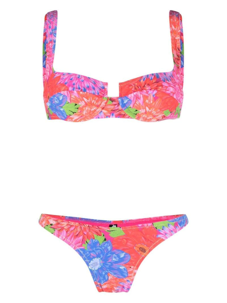 Pink Brigitte High-leg Bikini