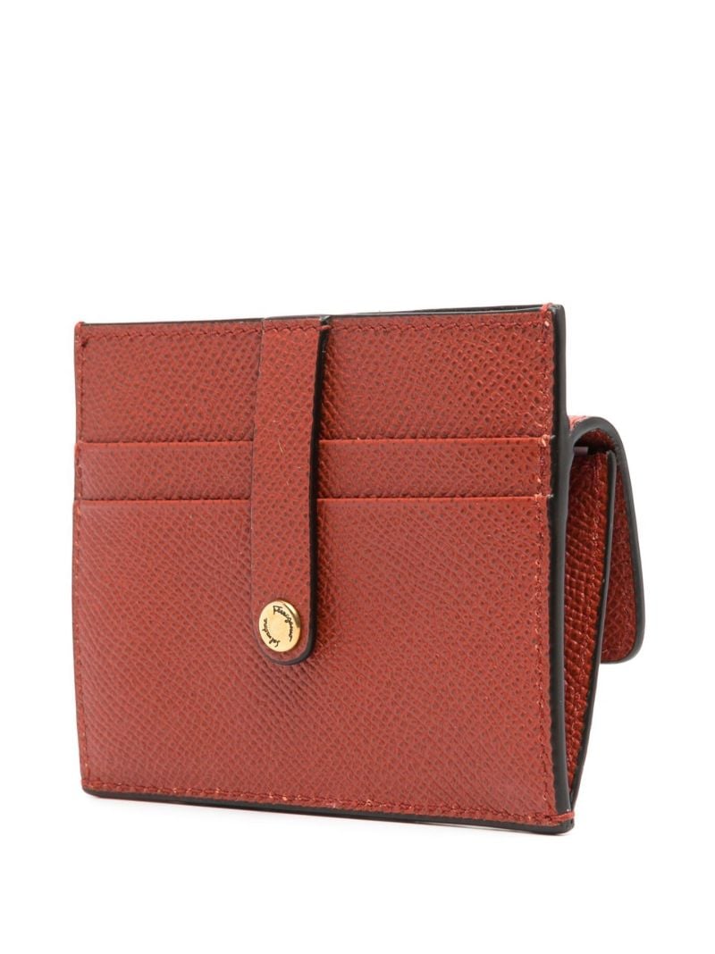Orange Gancini Mini Leather Cross Body Bag