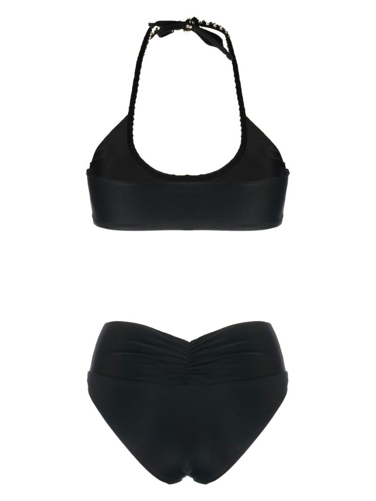 Black Hayley Crystal Bikini