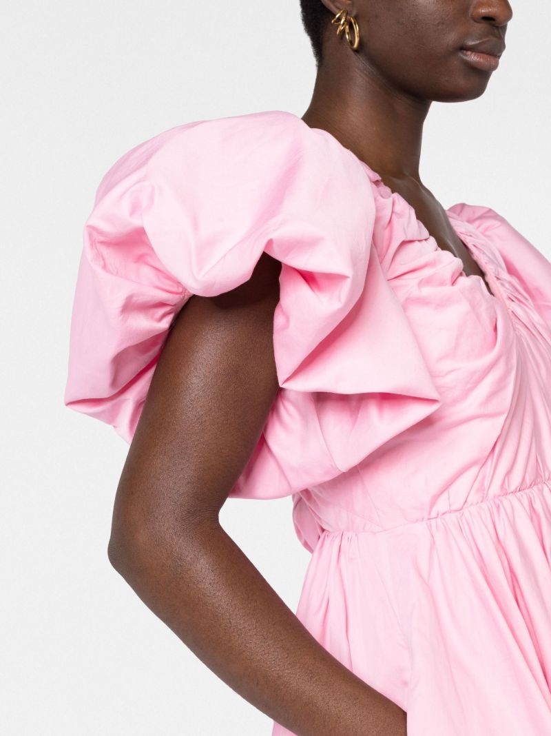 Pink Gretta Bow Back Mini Dress