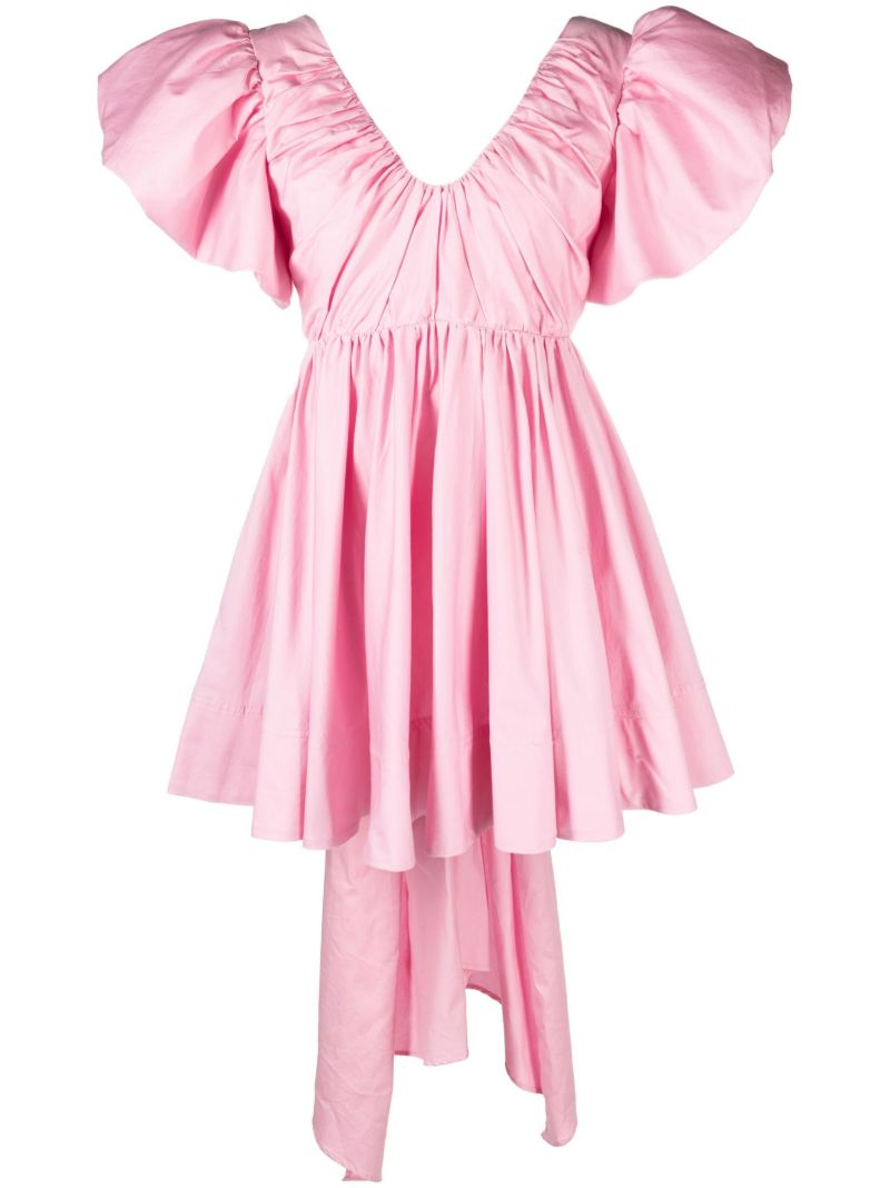 Pink Gretta Bow Back Mini Dress