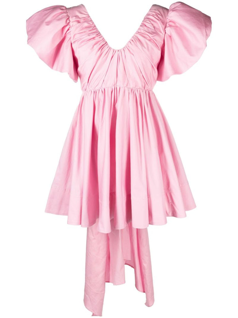 Pink Gretta Bow Back Mini Dress