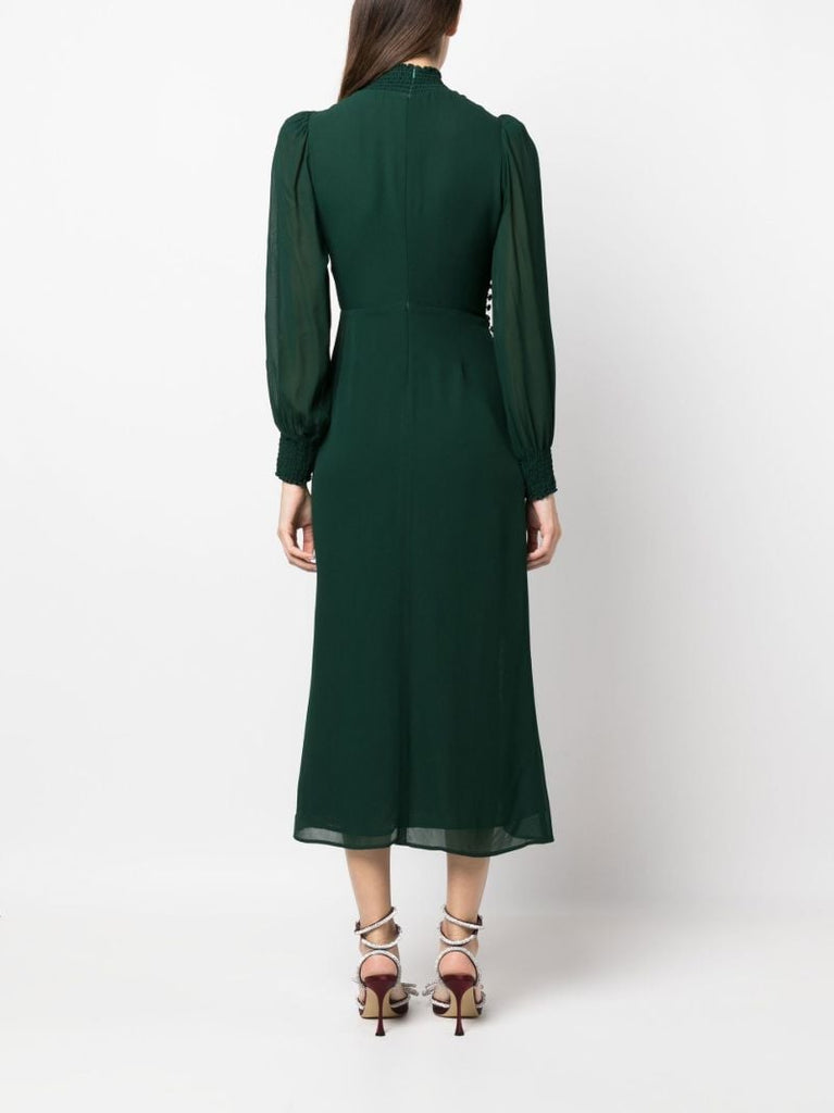 Green Aude Midi Dress