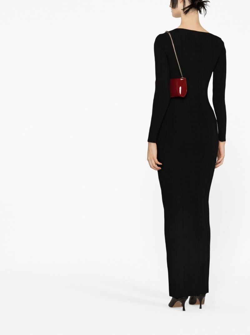 Black Lola Cut-out Maxi Dress