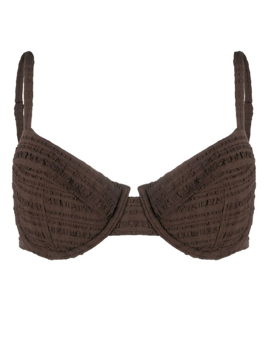 Brown the Base Bikini Top