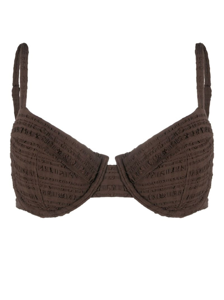 Brown the Base Bikini Top