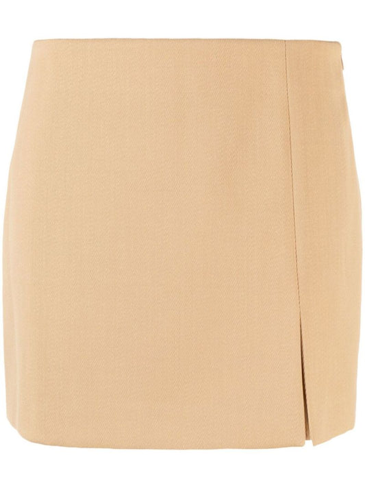 Neutral Della Mini Skirt