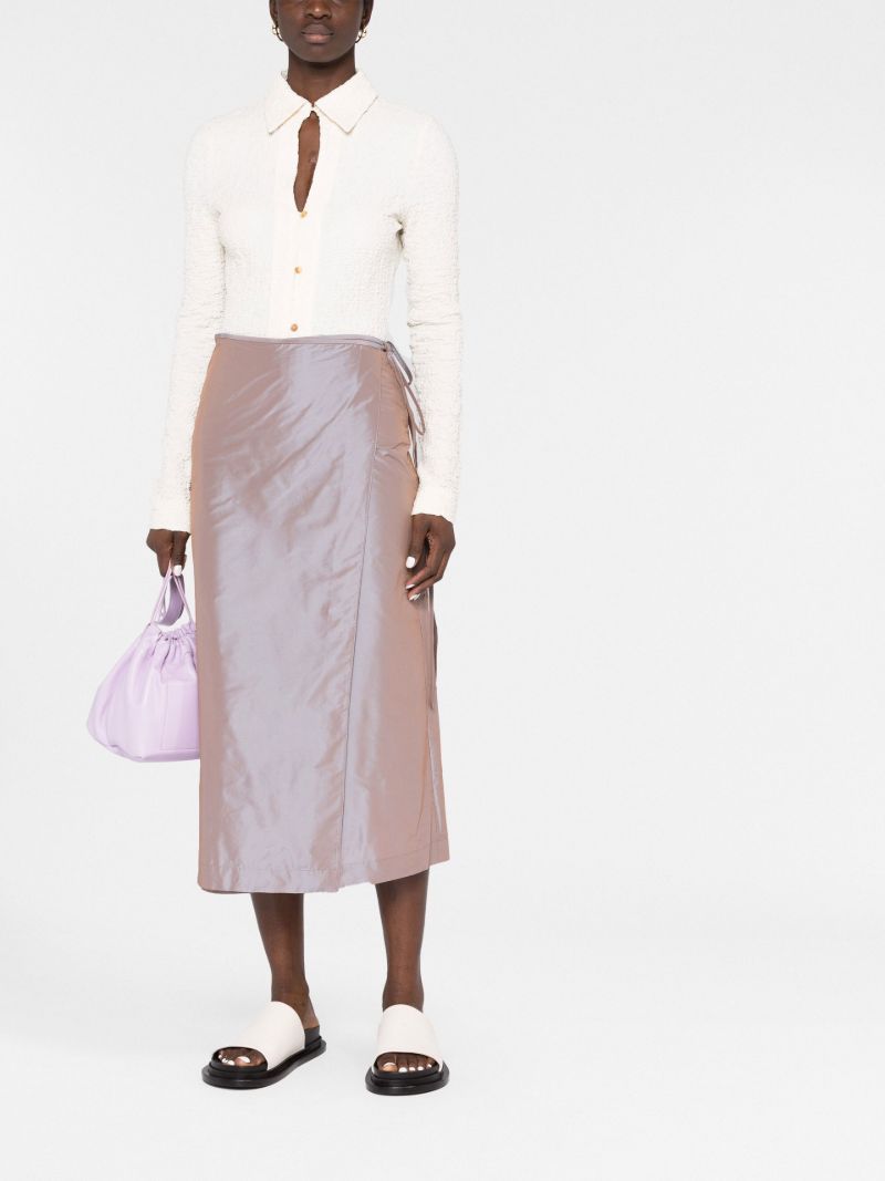 White Lowry Seersucker Shirt