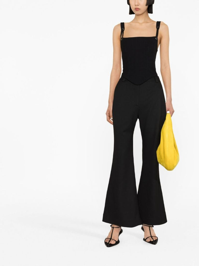 Black Lottie Bodice Top