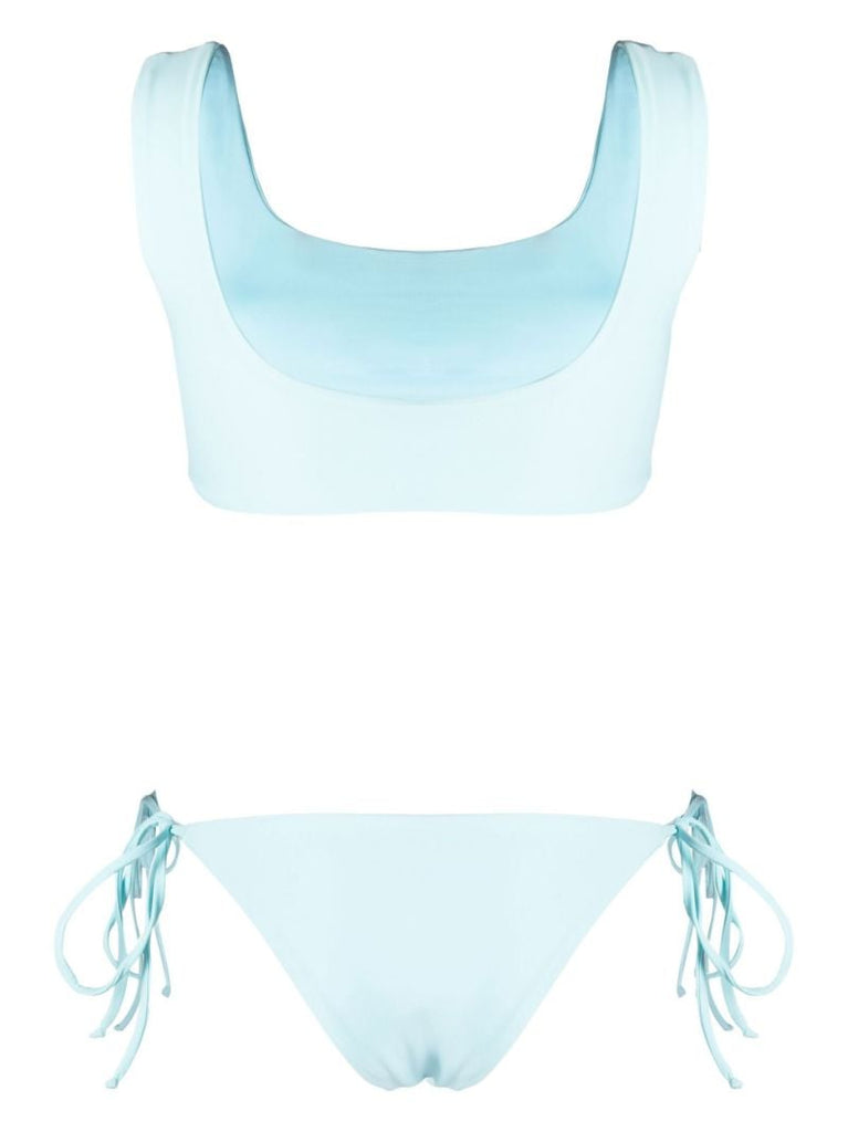 Blue Delphine Crystal-embellished Bikini