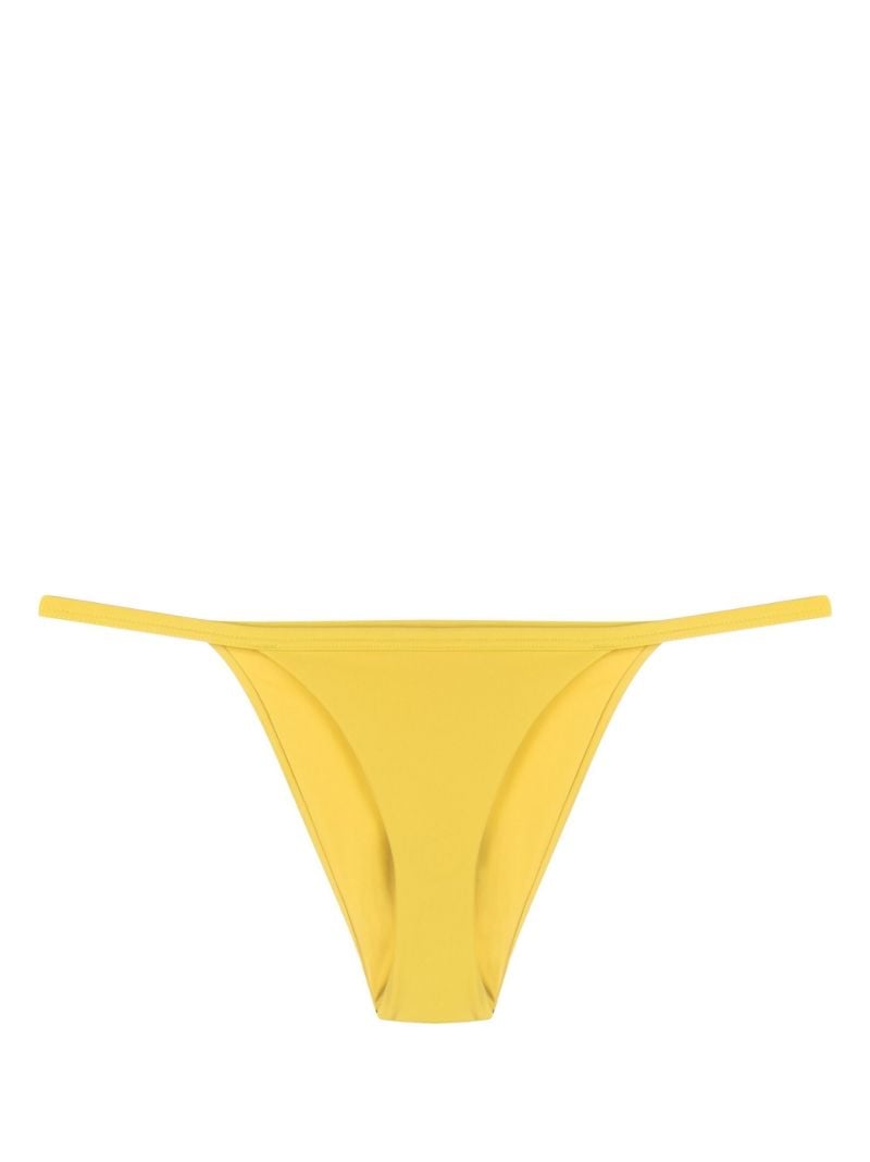 Yellow the Bare Bikini Bottoms