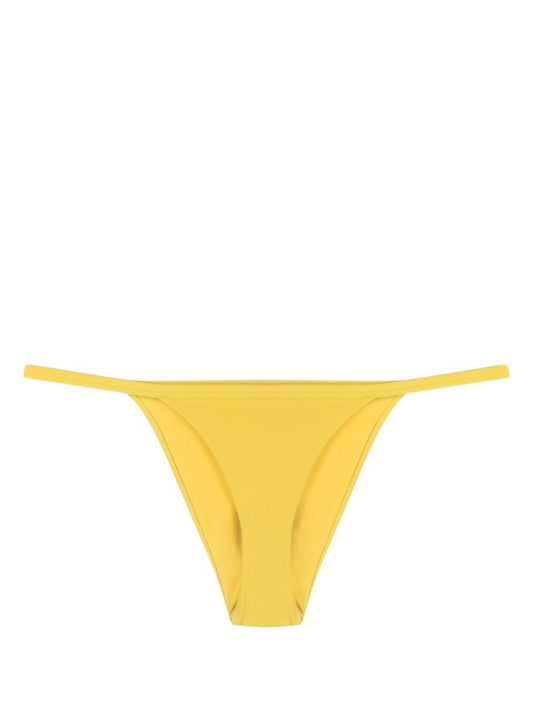 Yellow the Bare Bikini Bottoms