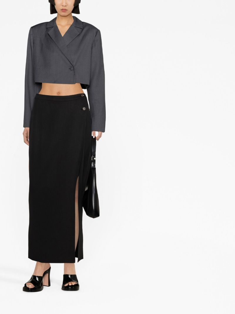 Grey Jason Cropped Blazer