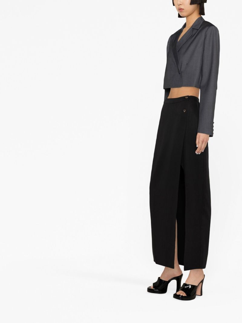 Grey Jason Cropped Blazer