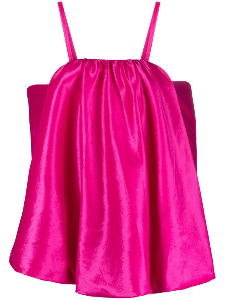 Pink Karen Bow Detail Mini Dress