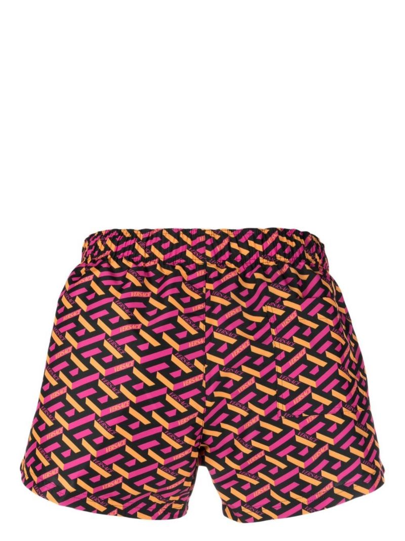 Black La Greca Swim Shorts