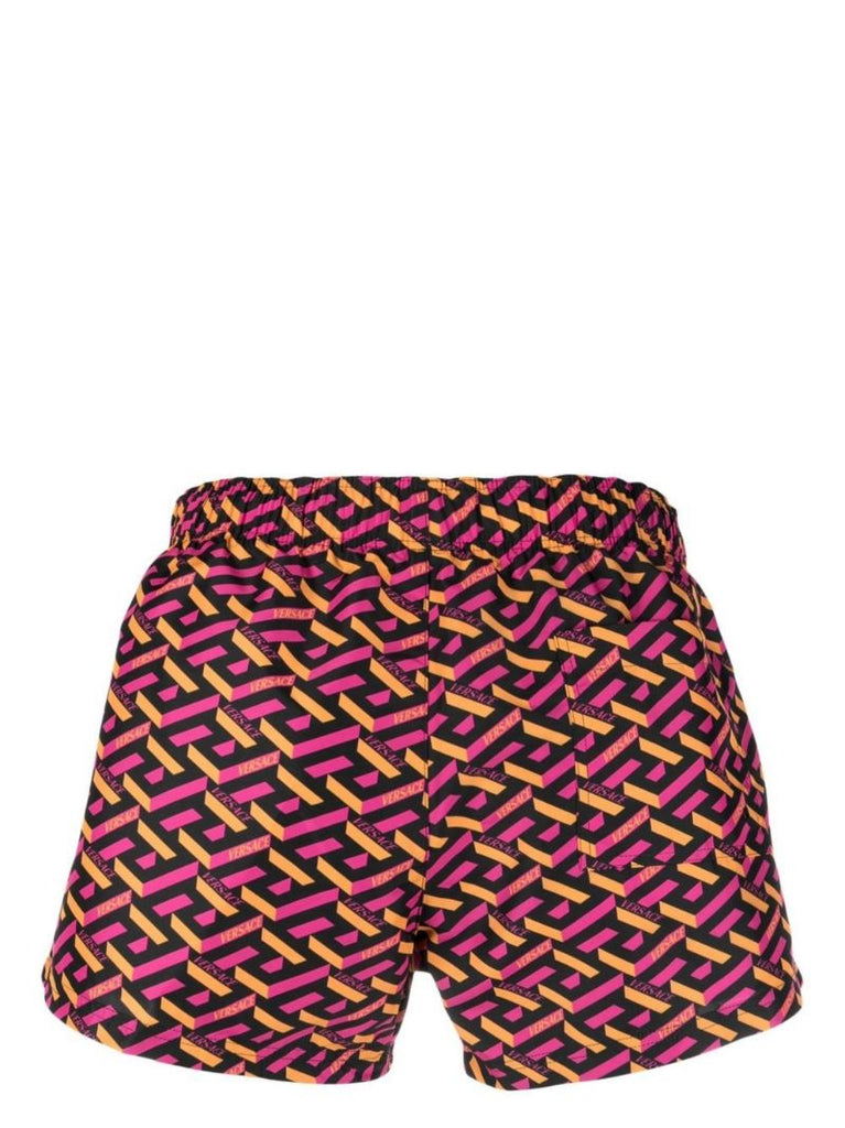 Black La Greca Swim Shorts
