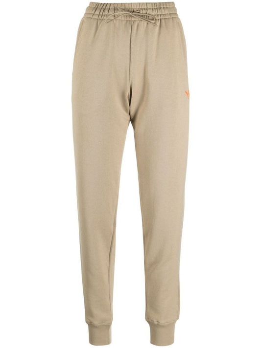 Neutral Logo Print Track Pants