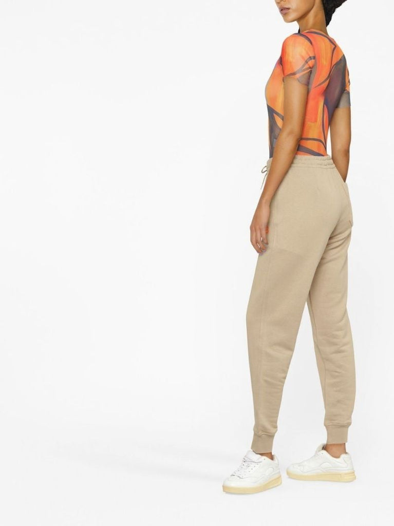 Neutral Logo Print Track Pants