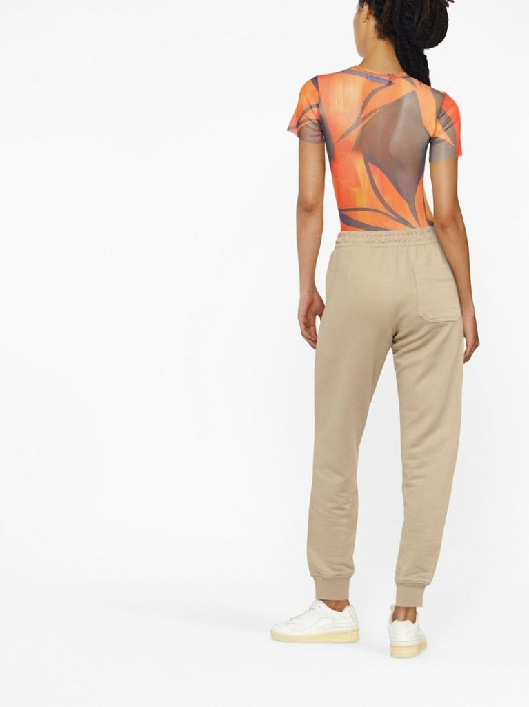 Neutral Logo Print Track Pants