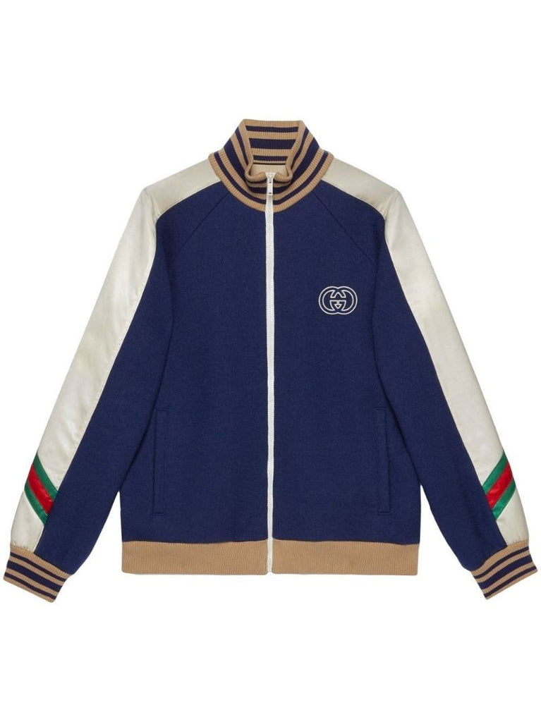 Blue Giacca Bomber Jacket