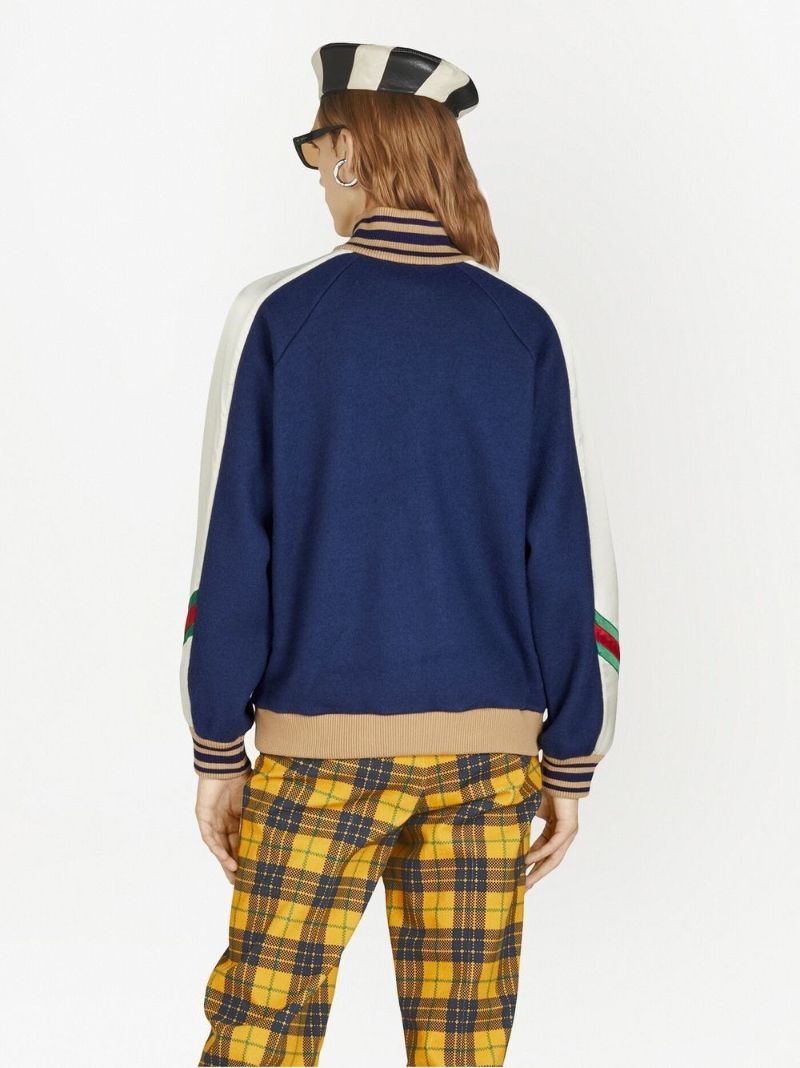Blue Giacca Bomber Jacket