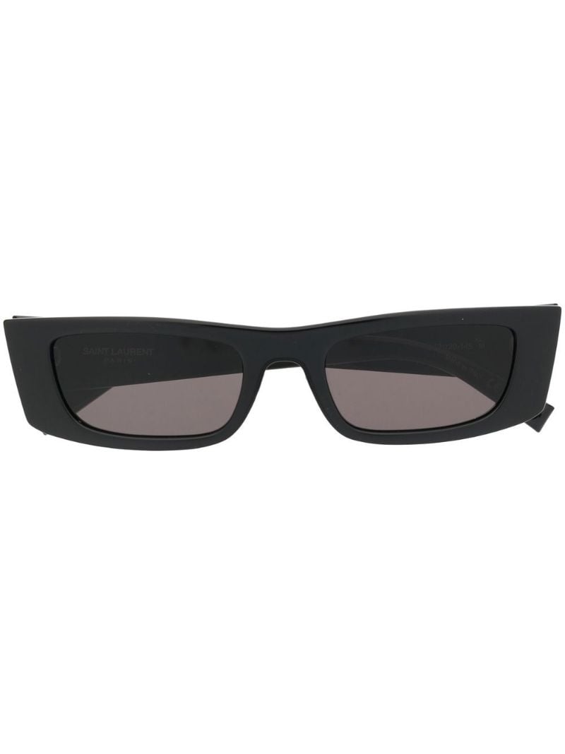 Black 553 Rectangular Sunglasses