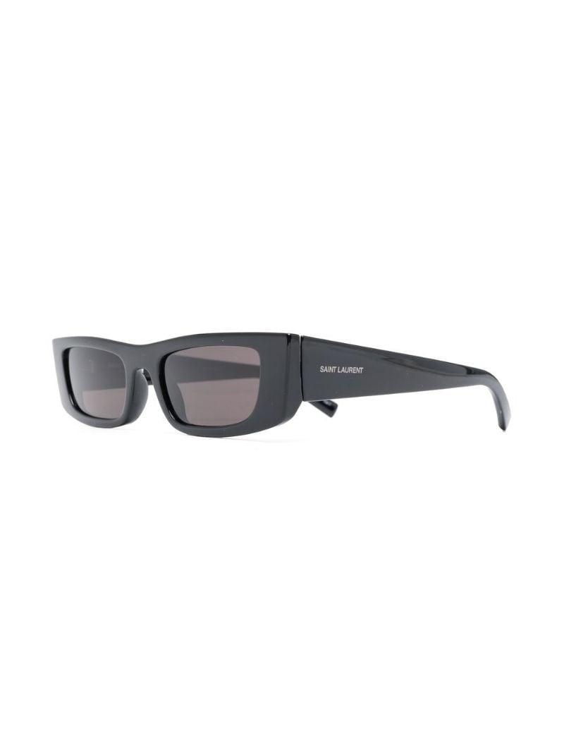 Black 553 Rectangular Sunglasses