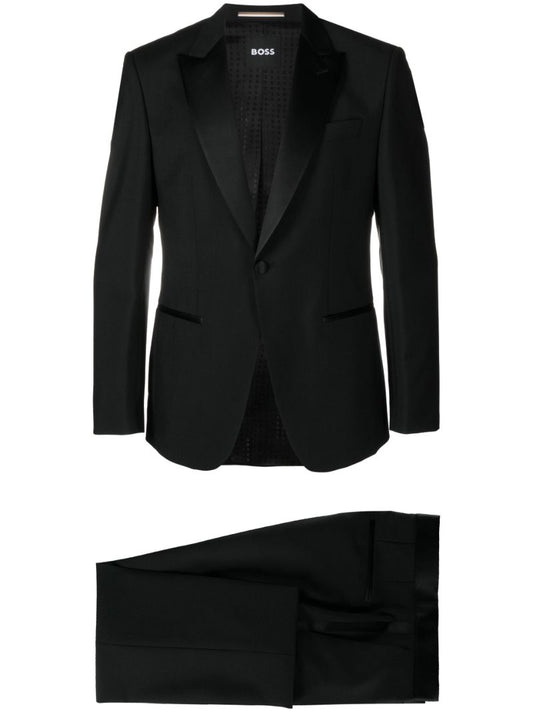 Black Single-breasted Suit