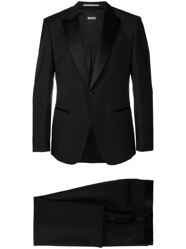 Black Single-breasted Suit