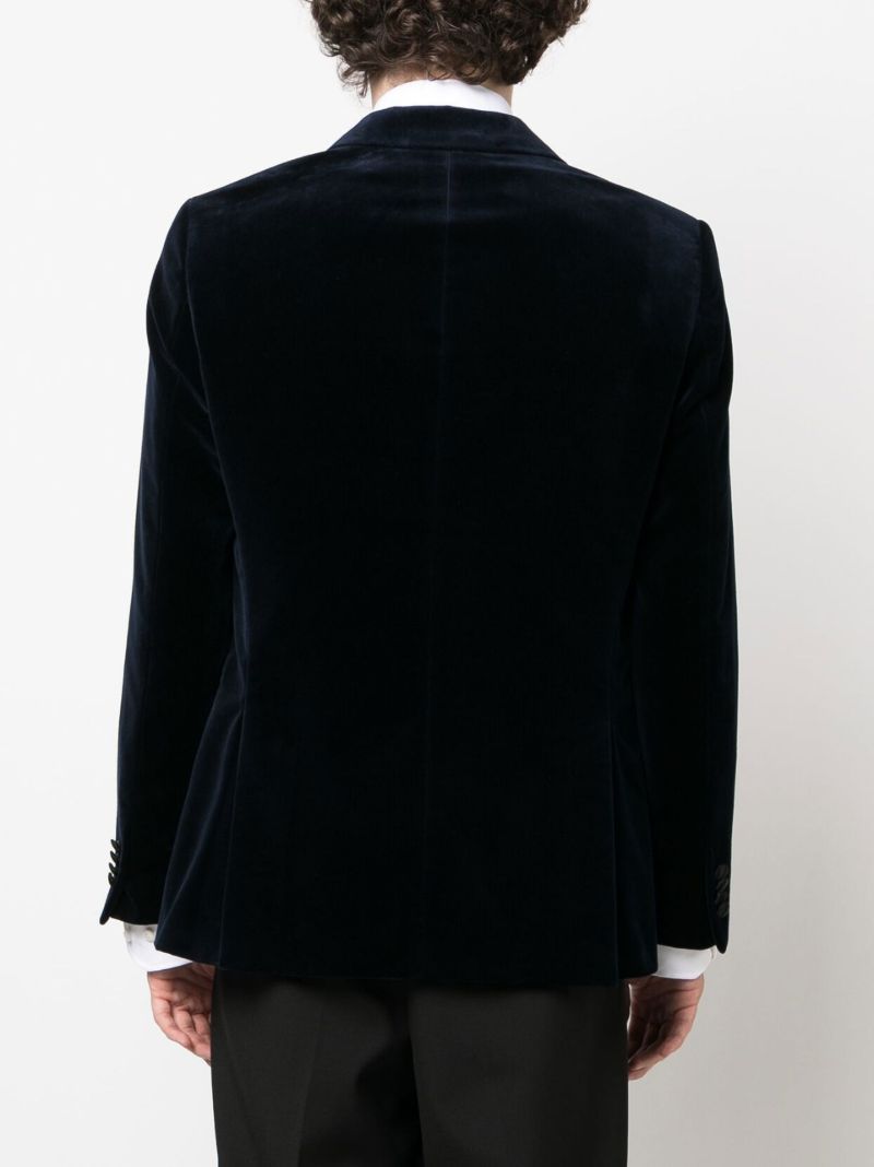 Black Velvet Tuxedo Jacket