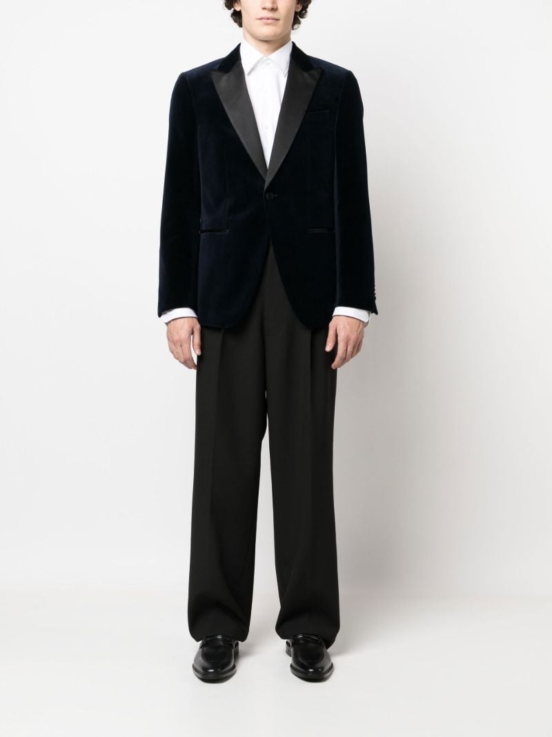 Black Velvet Tuxedo Jacket