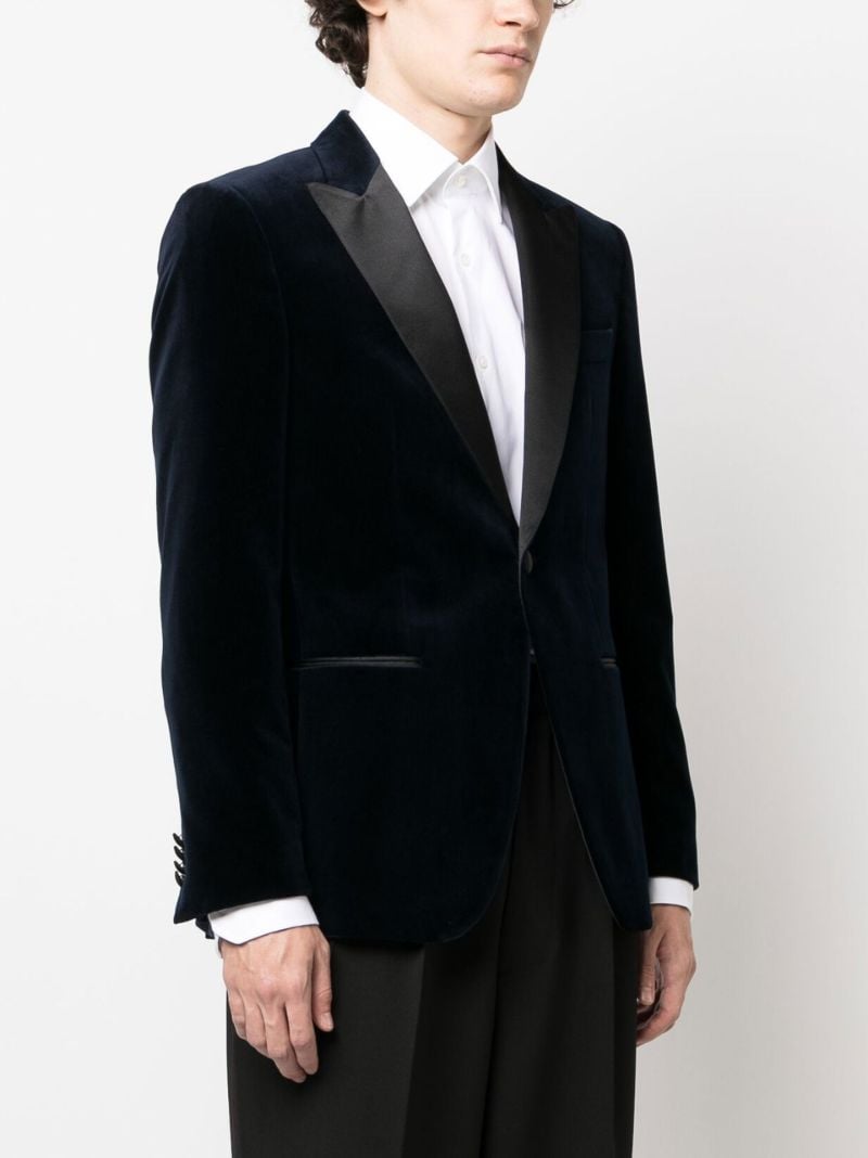 Black Velvet Tuxedo Jacket