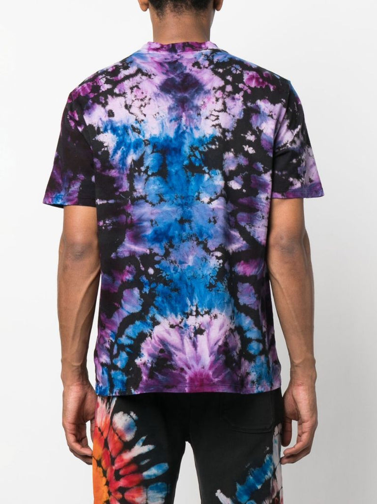 Purple Crystal Ball Tie-dye T-shirt