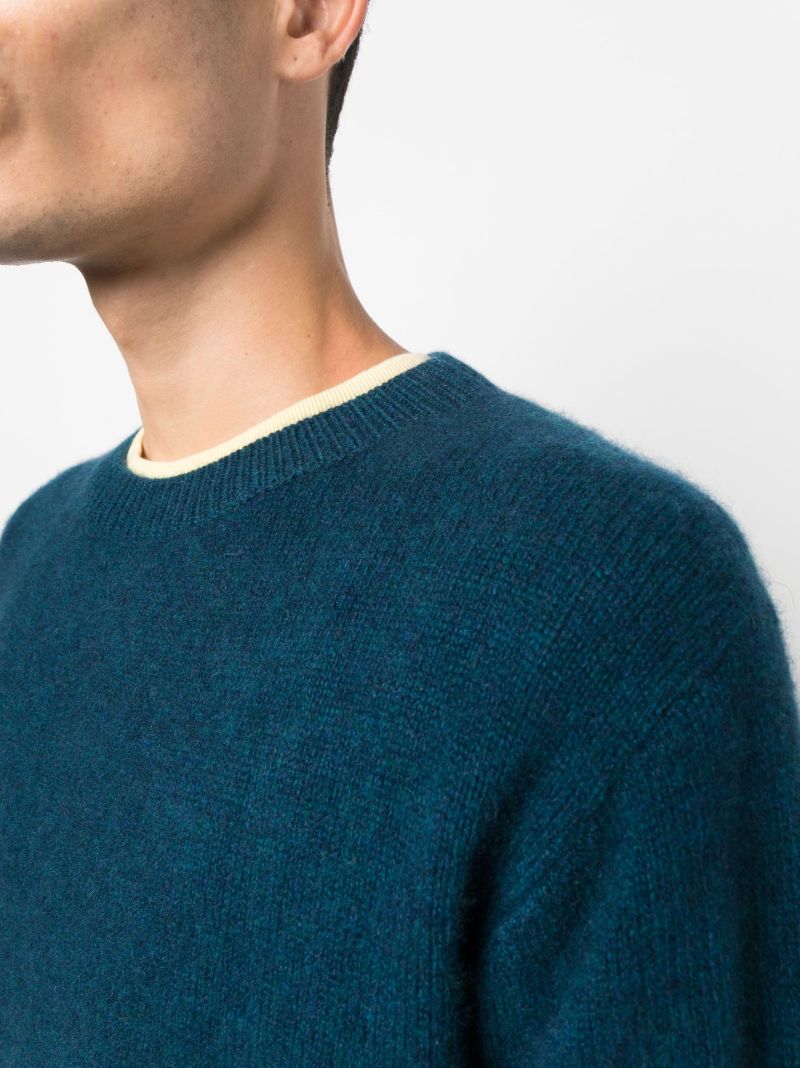 Blue Cashmere Sweater