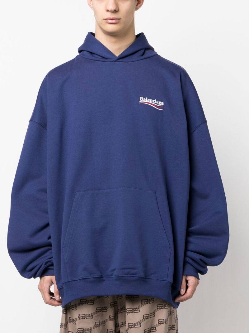 Blue Political Campaign Hoodie