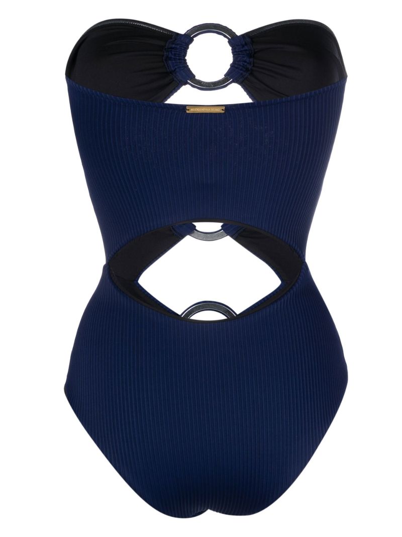 Blue Anya Cut-out Swimsuit
