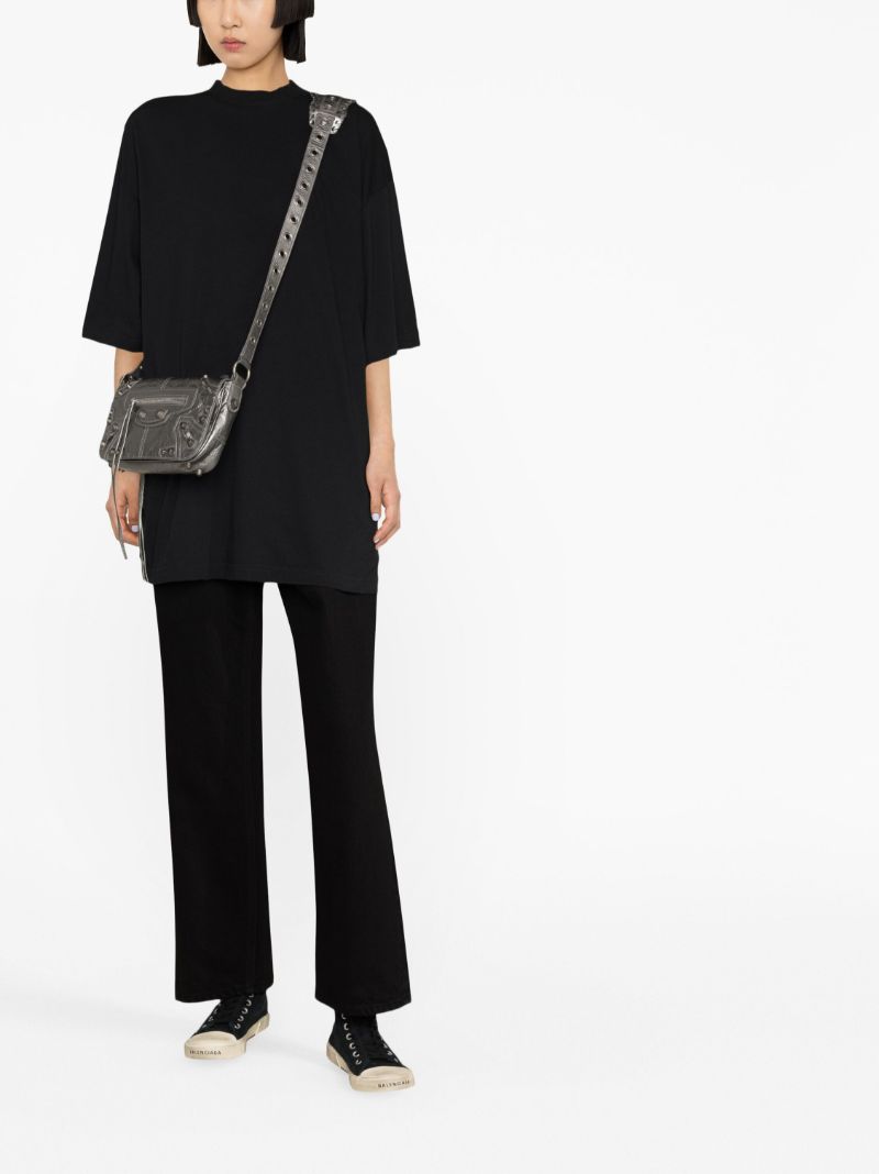 Black Straight-leg Jeans