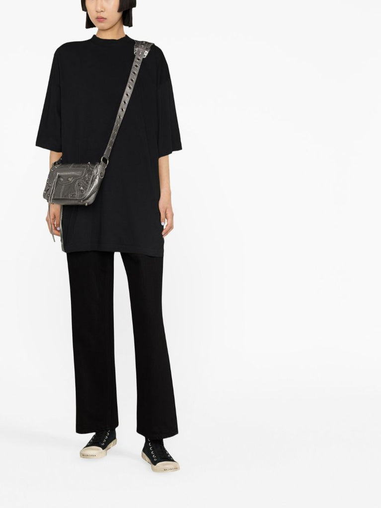 Black Straight-leg Jeans