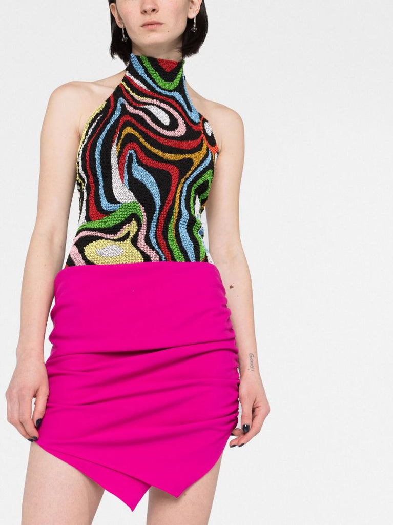 Pink Hatty Mini Skirt