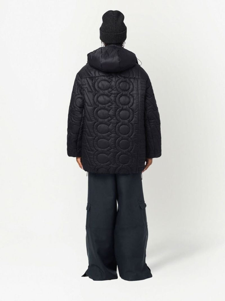 Black Monogram Puffer Jacket