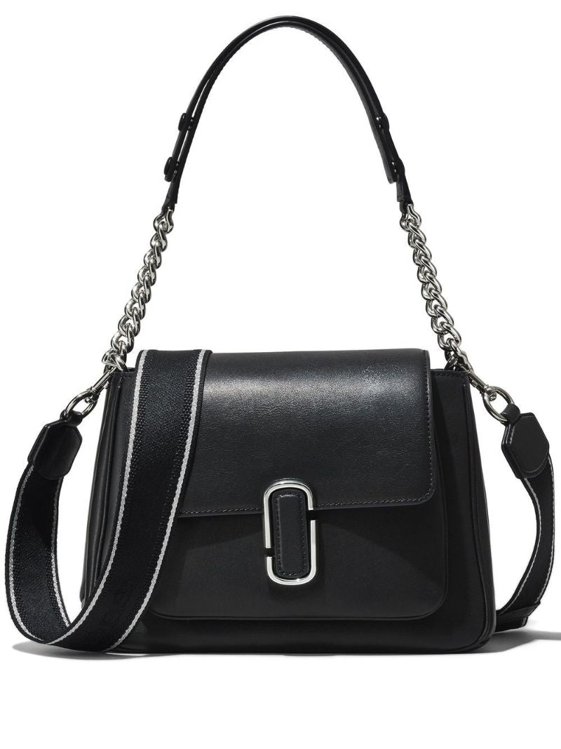 Black the Chain Satchel Bag