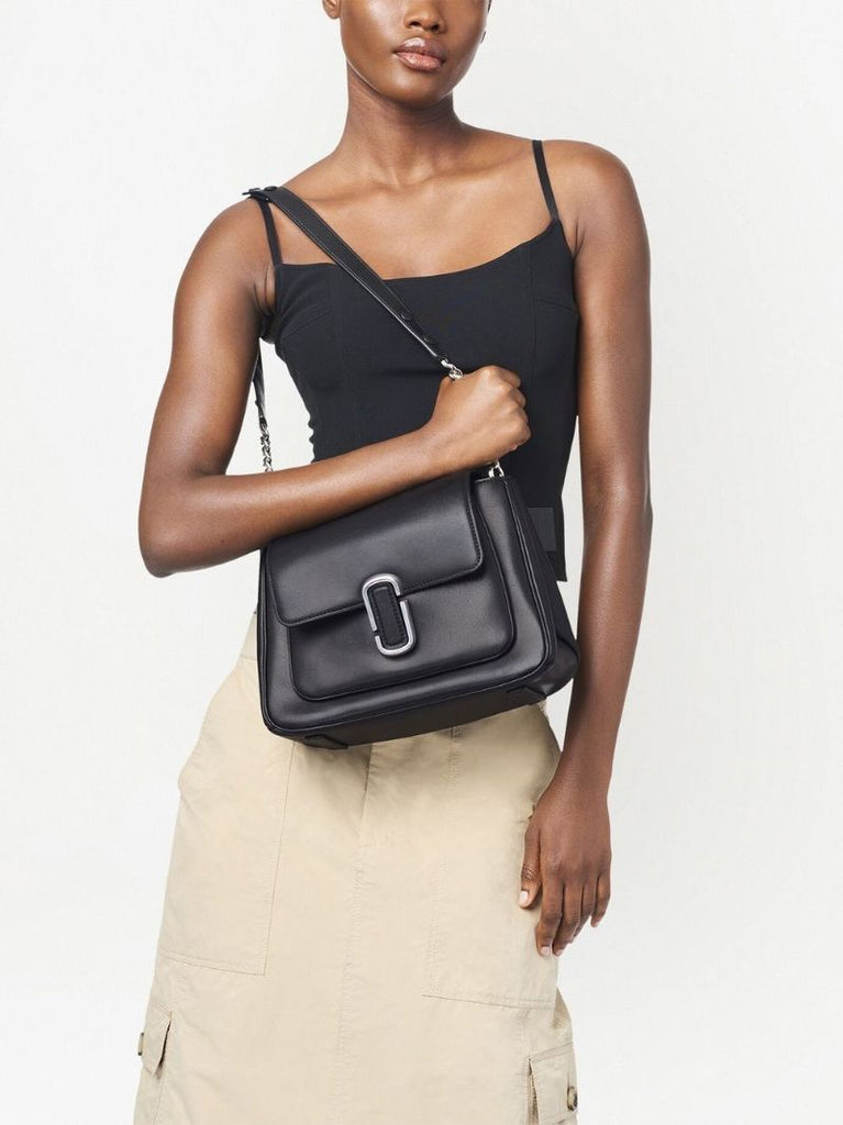 Black the Chain Satchel Bag