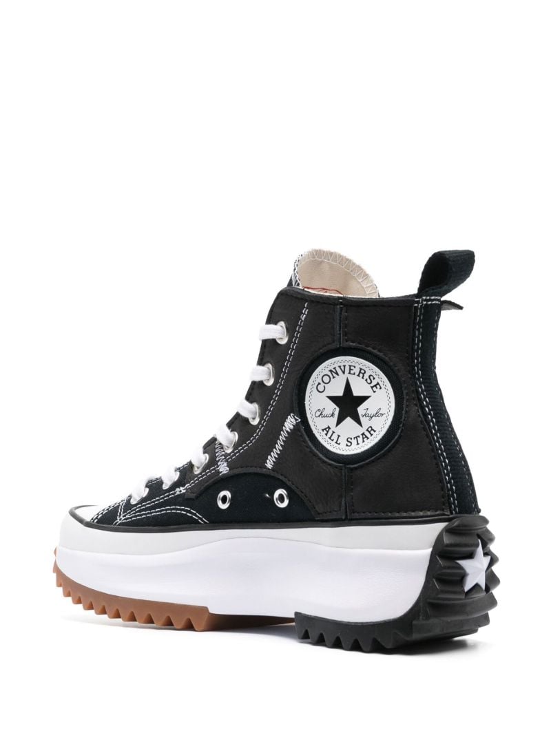 Black Run Star Hike High-top Sneakers