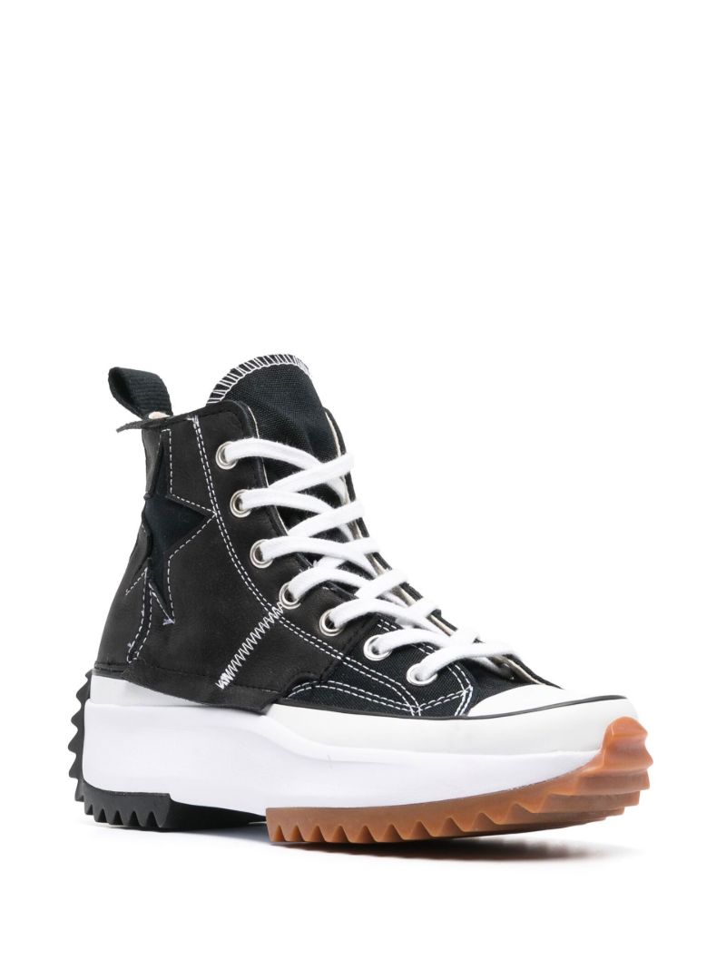 Black Run Star Hike High-top Sneakers