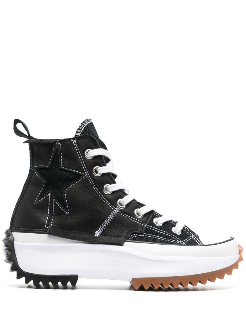 Black Run Star Hike High-top Sneakers