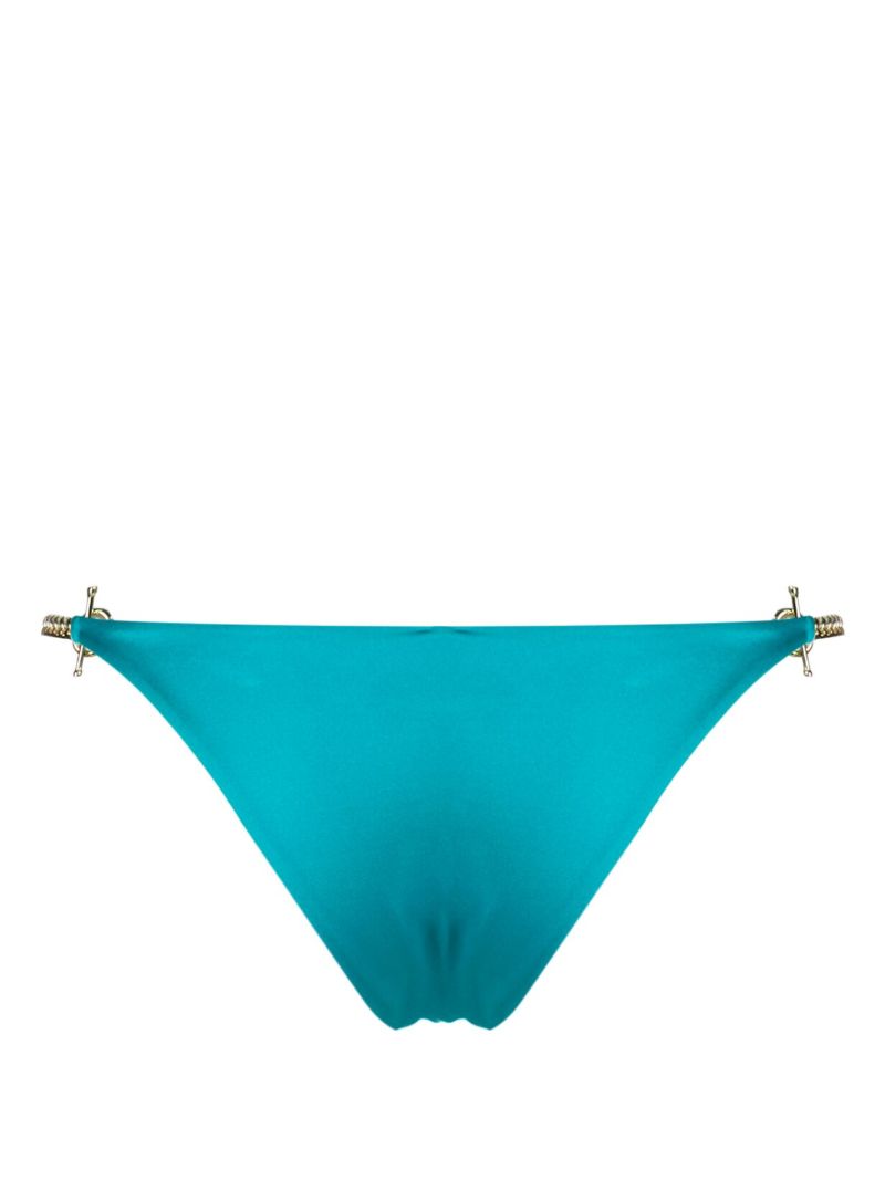 Blue Chain Link Detail Bikini Bottoms