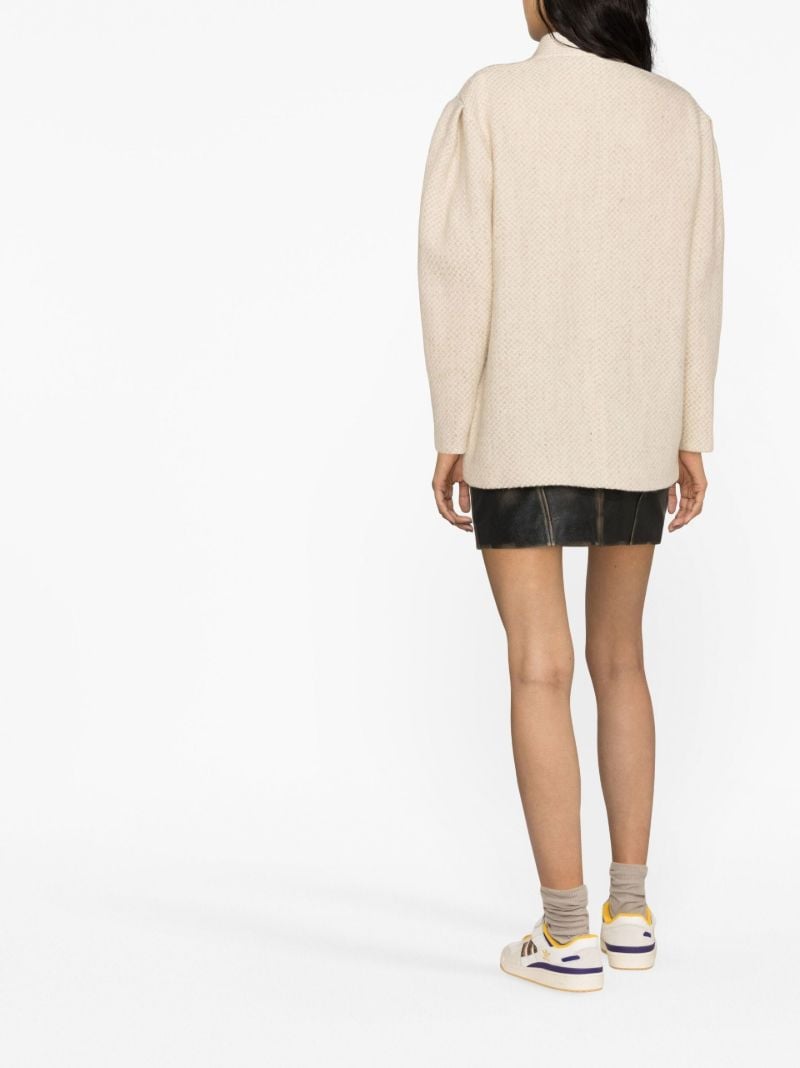 Neutral Virgin Wool Jacket