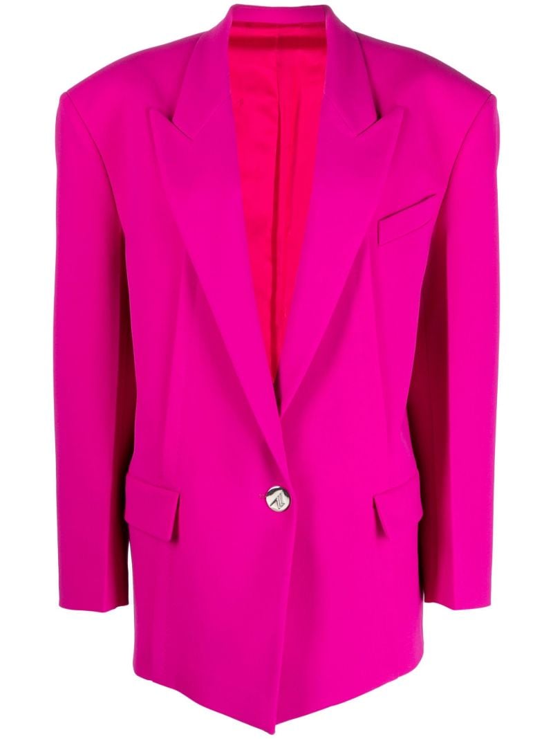 Pink Glen Single-breasted Blazer