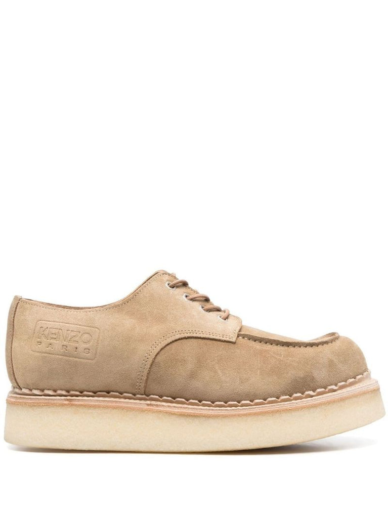 Brown Suede Boat Shoes